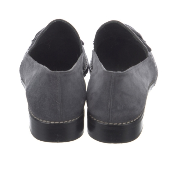 Stuart Weitzman Suede tassel accent loafers - Picture 4 of 5